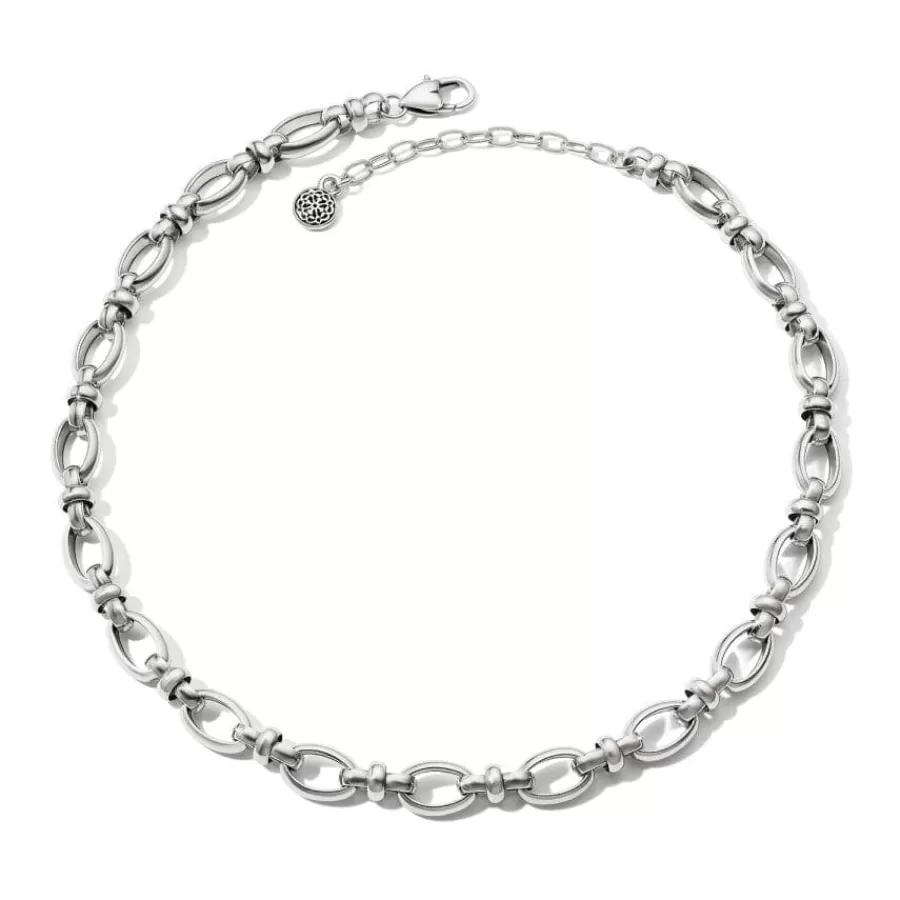 Necklaces>Brighton Ferrara Siena Chain Necklace Silver