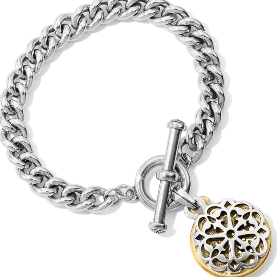 Bracelets | Smart Bands>Brighton Ferrara Two Tone Toggle Bracelet Silver-Gold