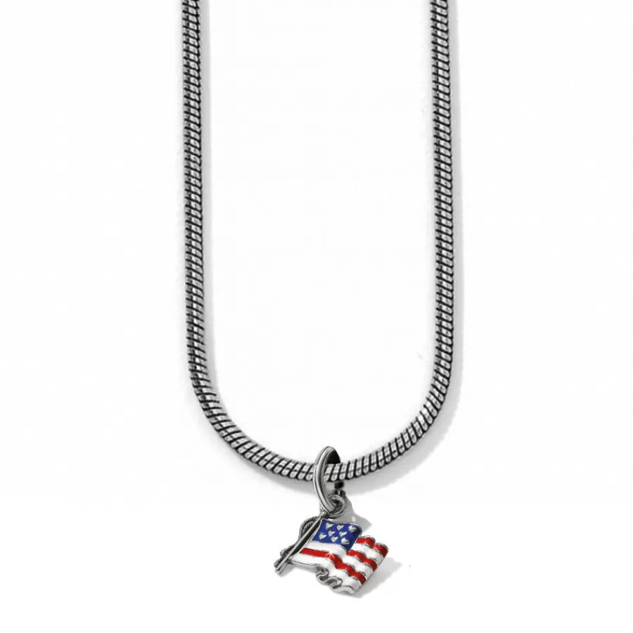 Ready-To-Wear Charm Sets>Brighton Flag of Freedom Charm Necklace Multi