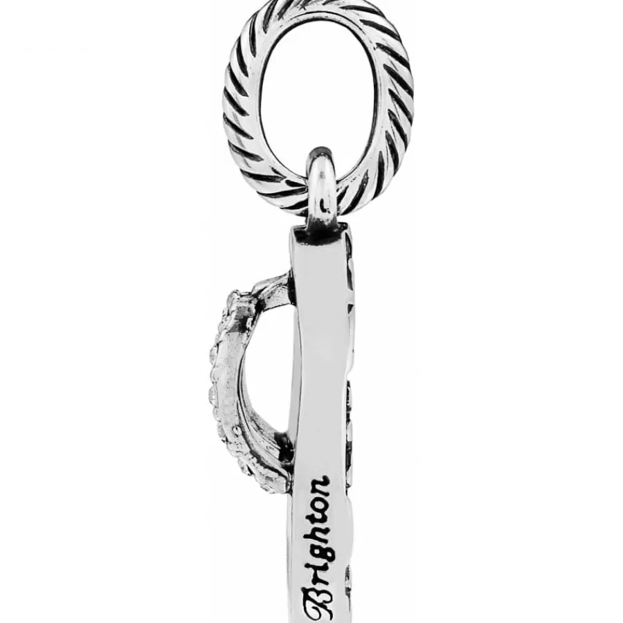 Charms>Brighton Flip Flop Charm Silver