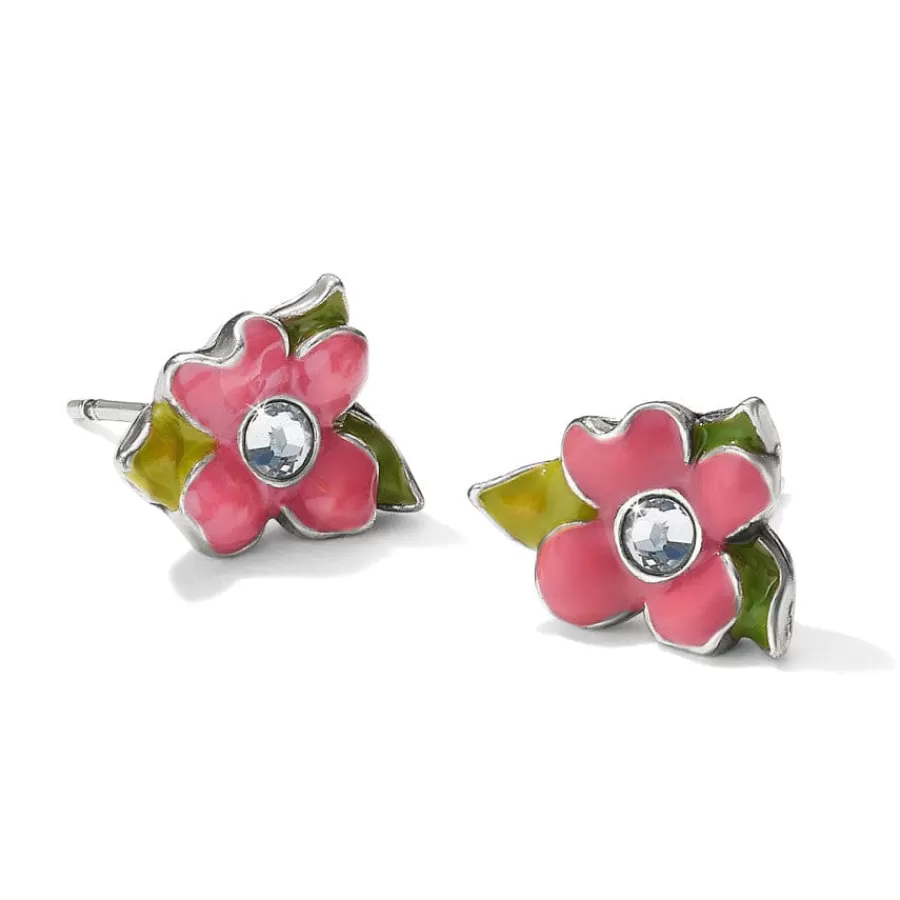 Earrings>Brighton Flower Child Mini Post Silver-Multi