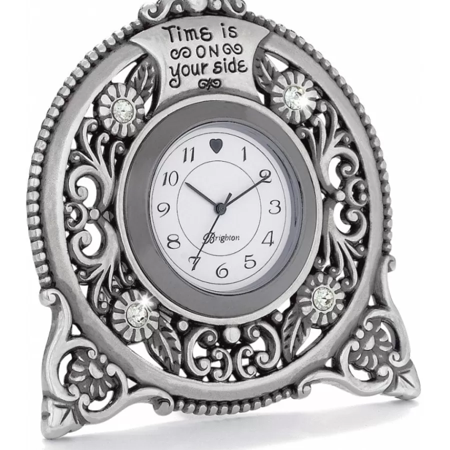 Office & Clocks>Brighton Forever Clock Silver