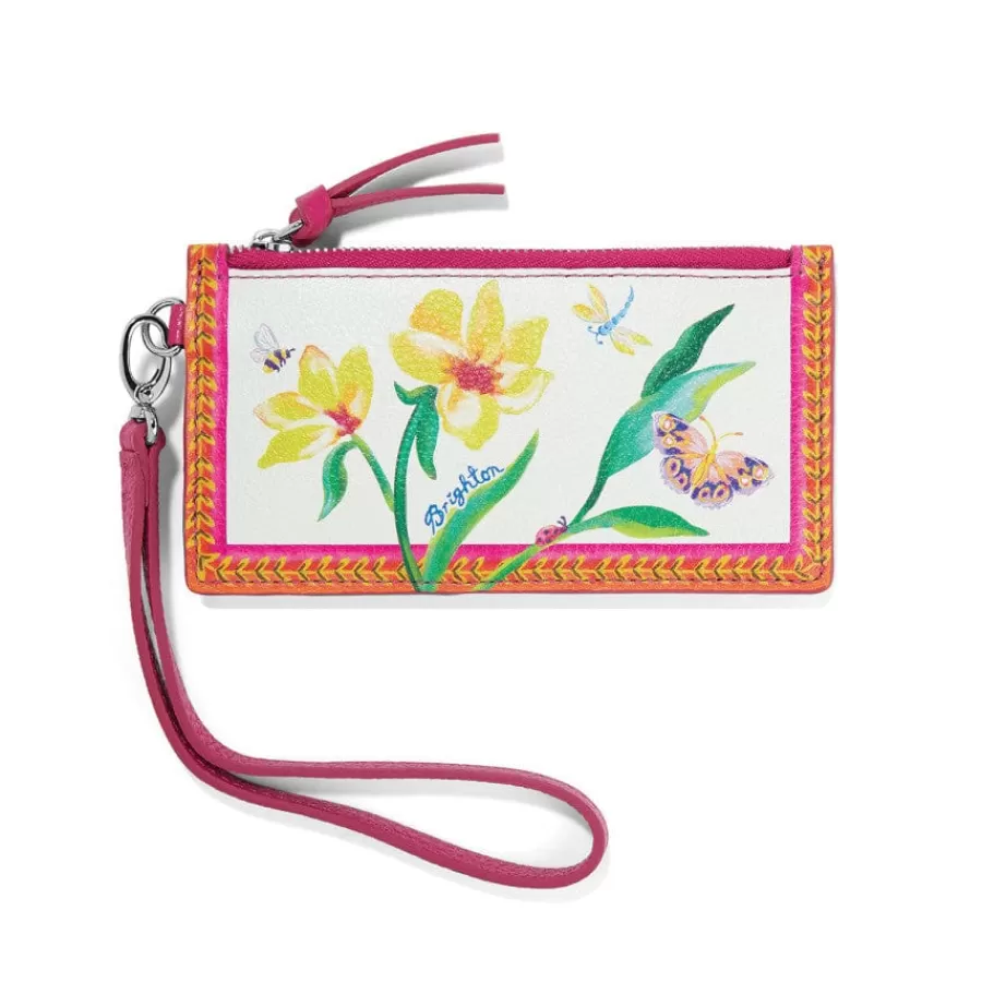 Wallets & Card Cases | Wallets & Card Cases>Brighton French Garden Card Pouch Multi