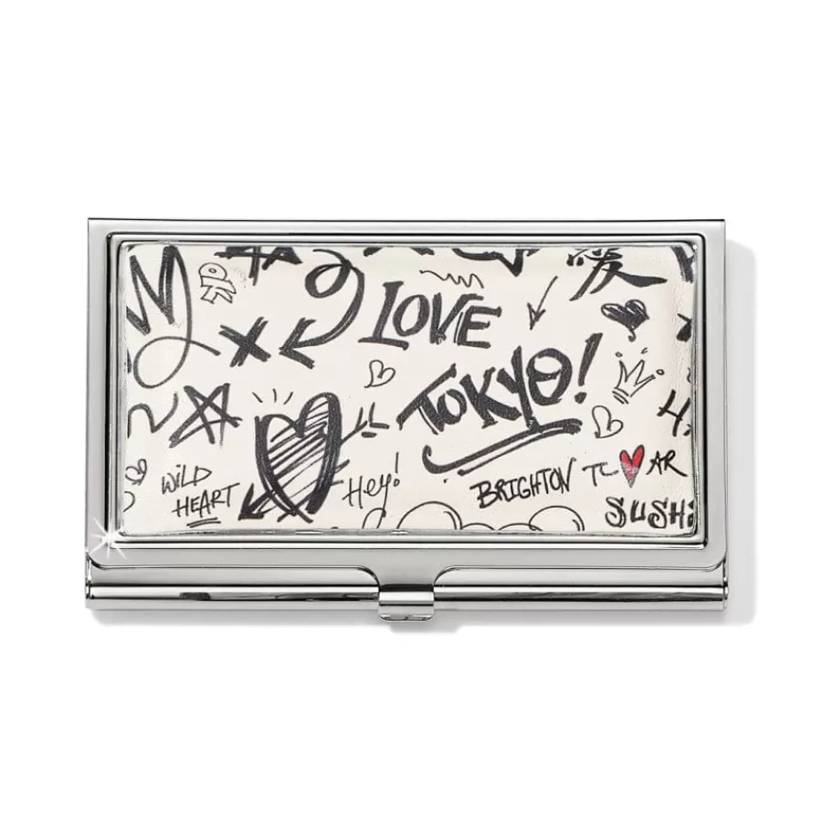 Wallets & Card Cases | Wallets & Card Cases>Brighton From Tokyo With Love Metal Card Case Multi