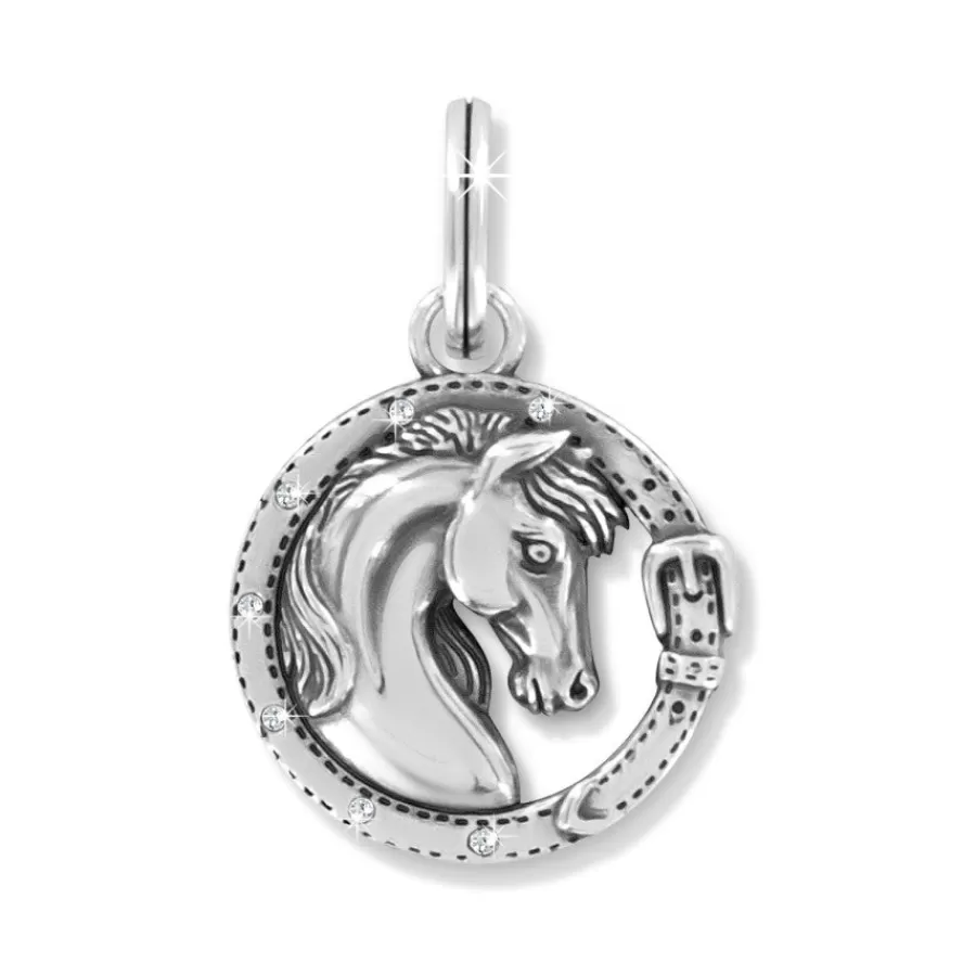 Charms>Brighton Gallop Charm Silver