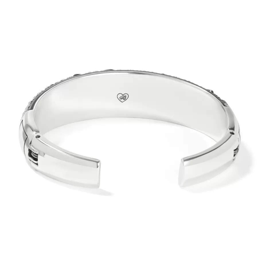 Bracelets>Brighton Garden Of Love Double Hinged Bangle