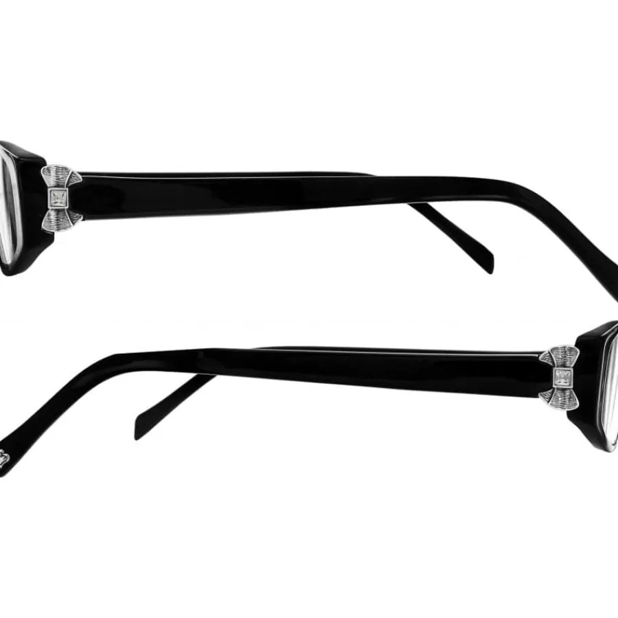 Sunglasses & More>Brighton Girlie Bow Readers Black