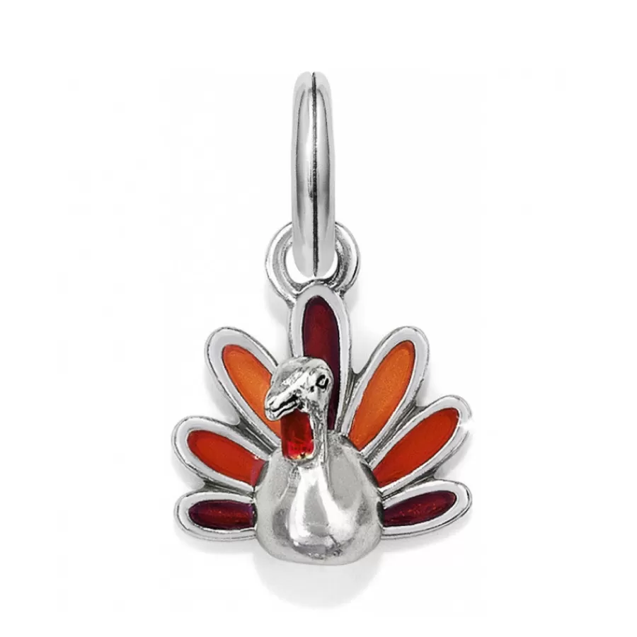 Charms>Brighton Gobble Gobble Charm Silver