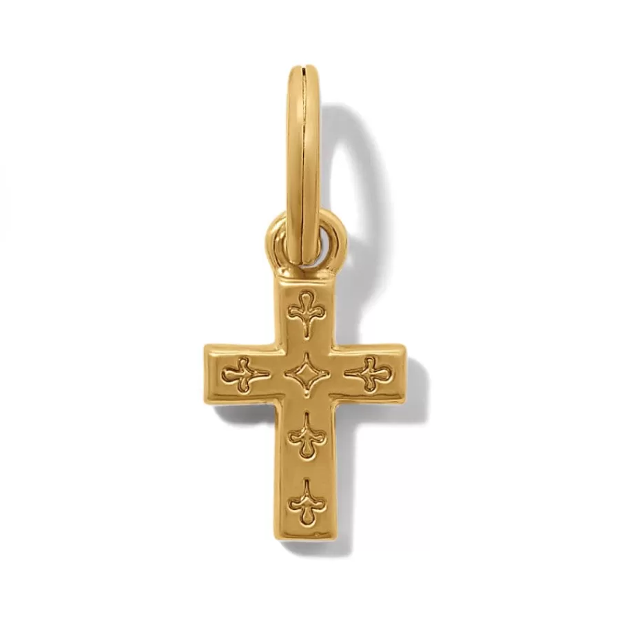 Charms>Brighton en Ray Cross Charm Gold