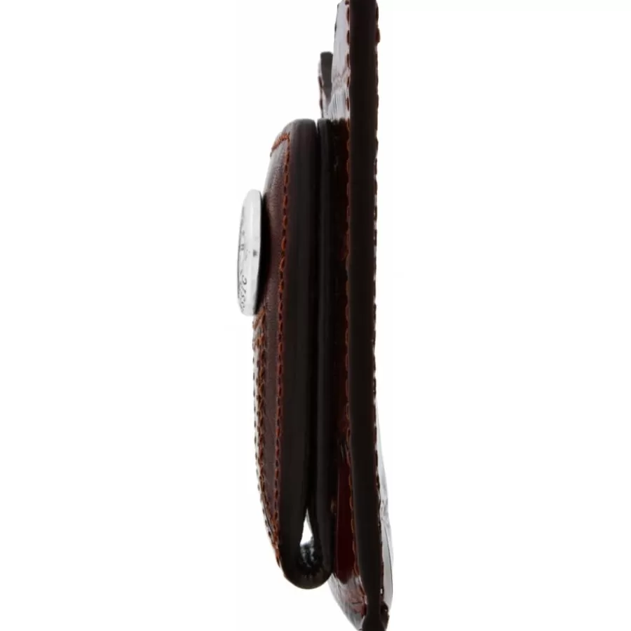 Men'S Belts & Wallets>Brighton Golf Croco Money Clip