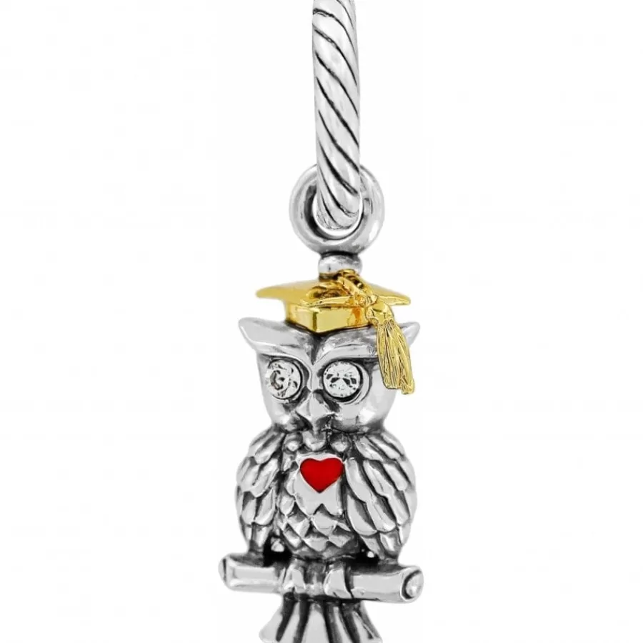 Charms>Brighton Graduate Charm Silver-Gold