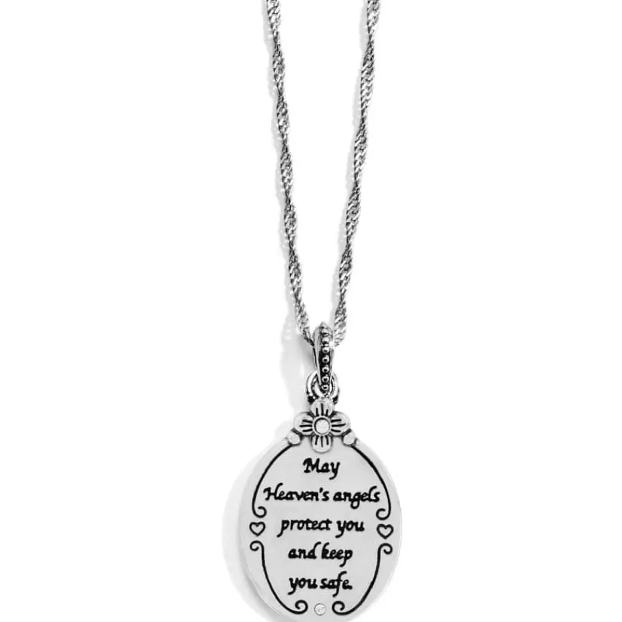 Necklaces>Brighton Guardian Angel Petite Necklace Silver