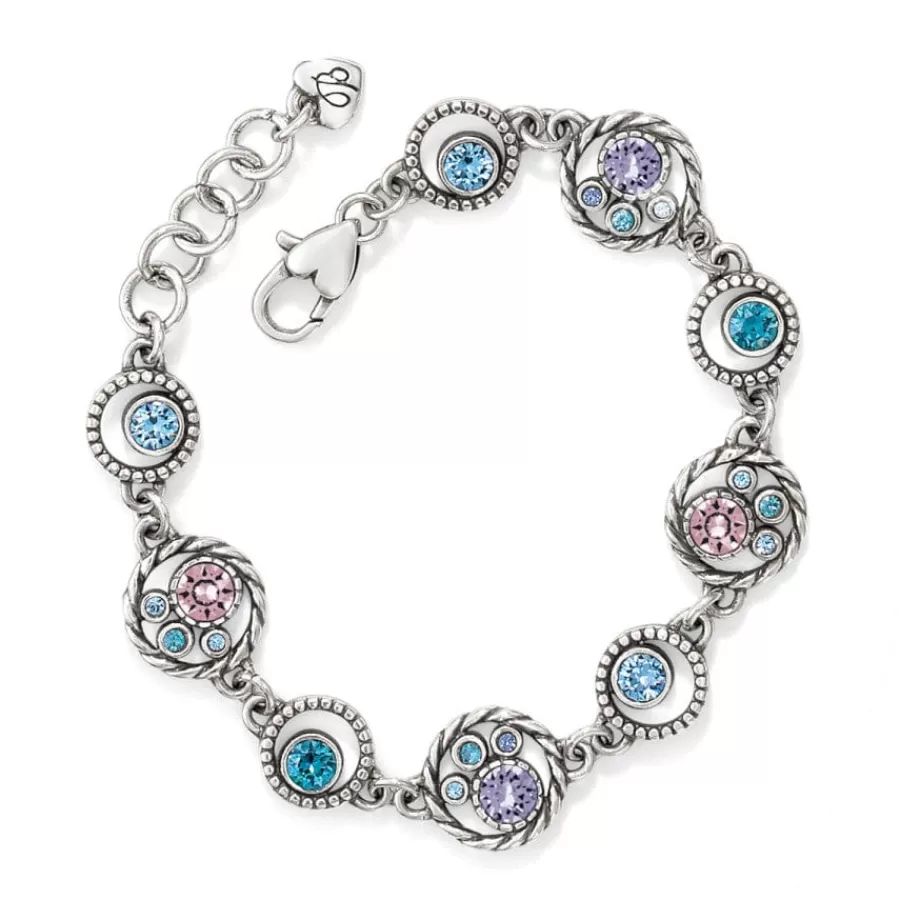 Bracelets>Brighton Halo Bracelet Silver-Tanzanite