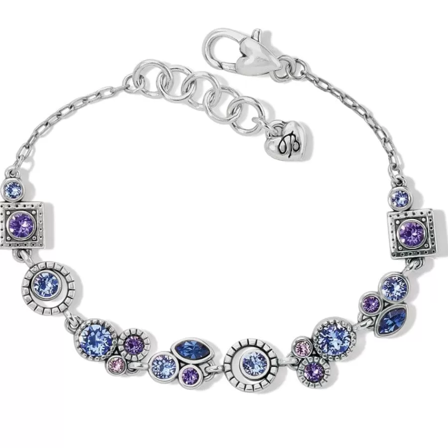 Bracelets>Brighton Halo Radiance Bracelet Silver-Tanzanite