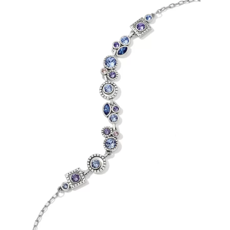 Bracelets>Brighton Halo Radiance Bracelet Silver-Tanzanite