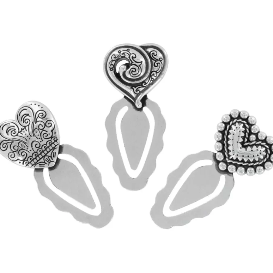 Office & Clocks>Brighton Heart Pagemarkers Silver