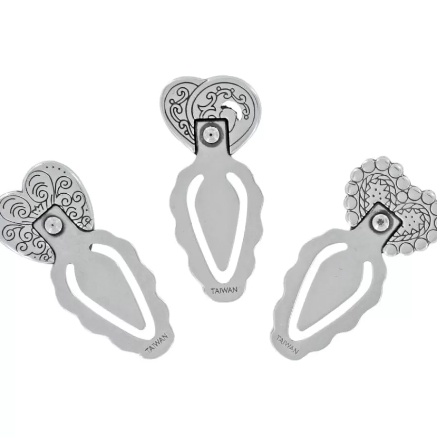 Office & Clocks>Brighton Heart Pagemarkers Silver