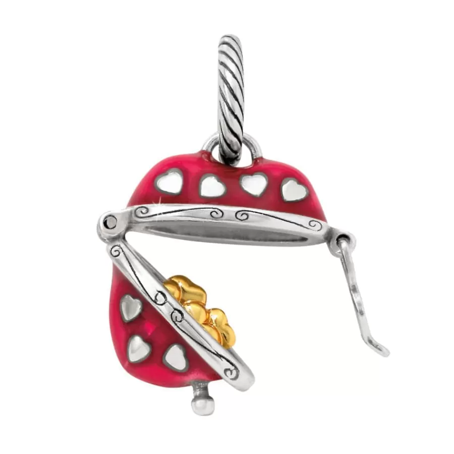 Ready-To-Wear Charm Sets>Brighton Hidden Hearts Charm Gift Set Silver-Red