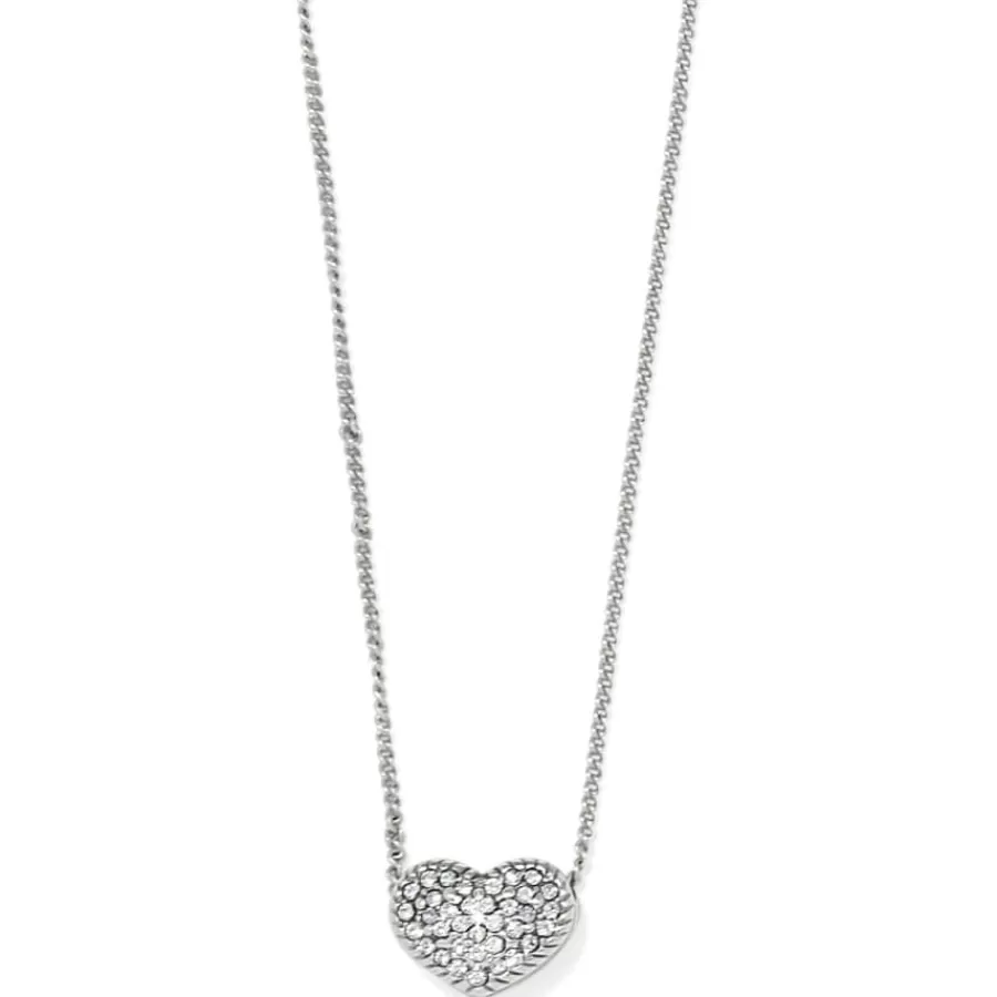 Necklaces>Brighton Illumina Celeste Heart Petite Necklace Silver