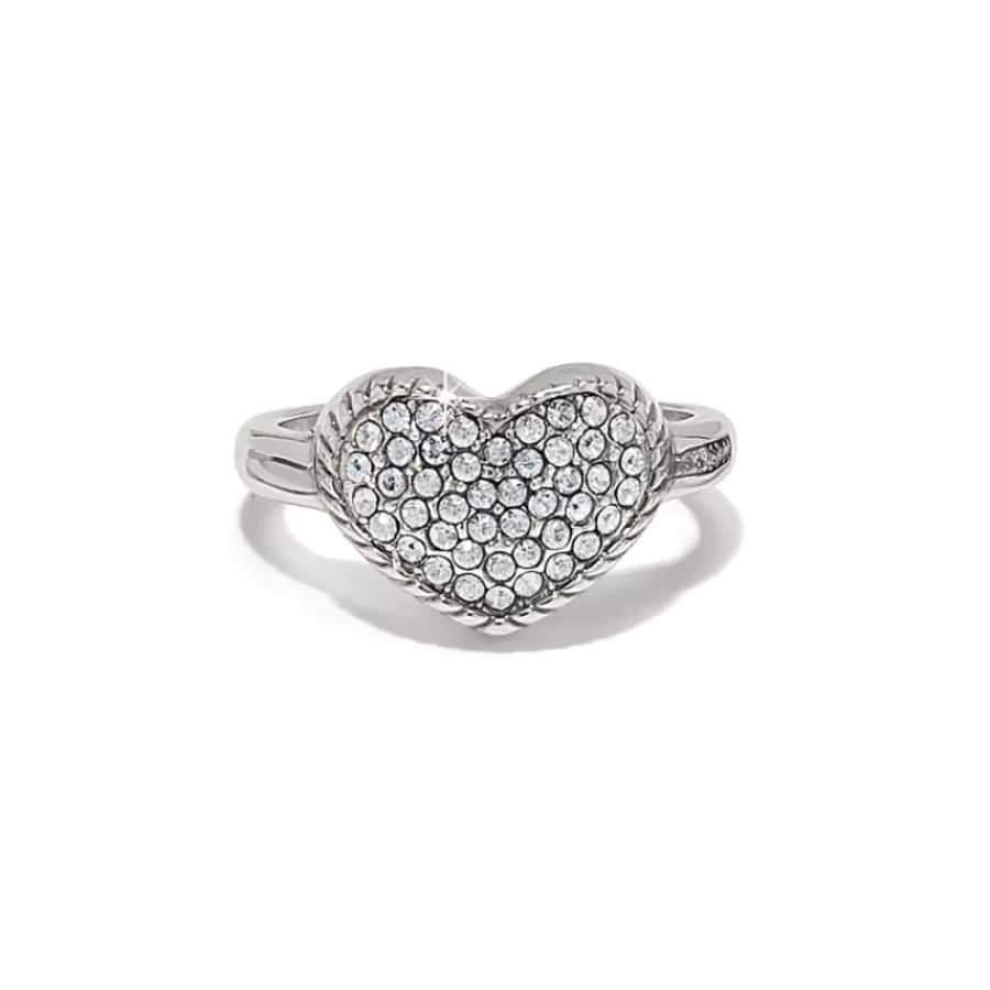 Rings>Brighton Illumina Celeste Heart Ring Silver