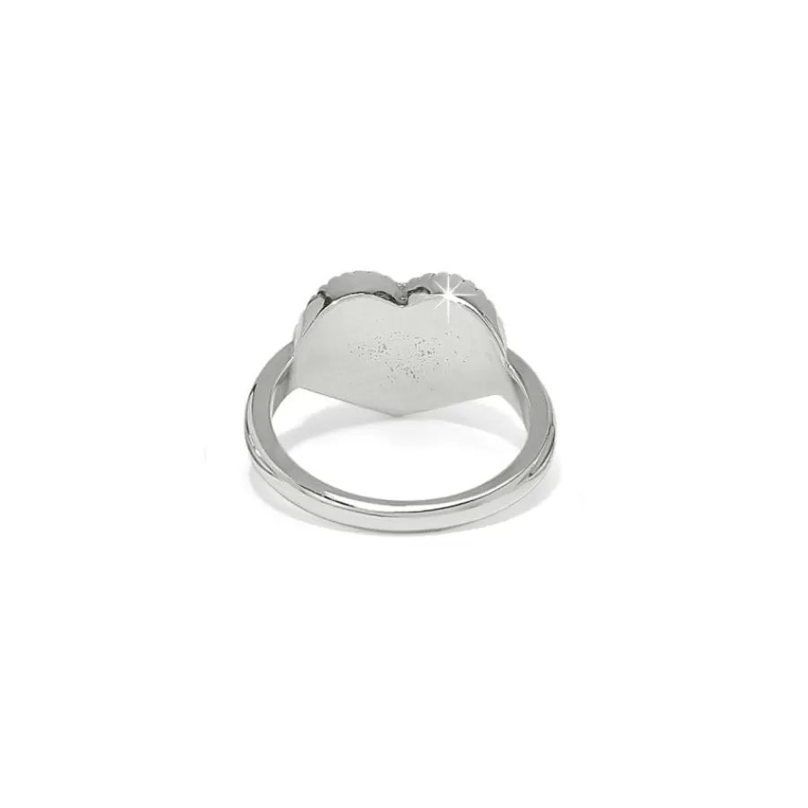 Rings>Brighton Illumina Celeste Heart Ring Silver