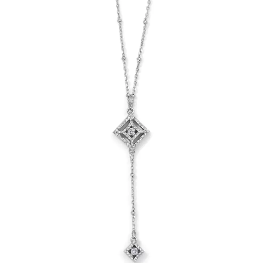 Necklaces>Brighton Illumina Diamond Y Necklace Silver