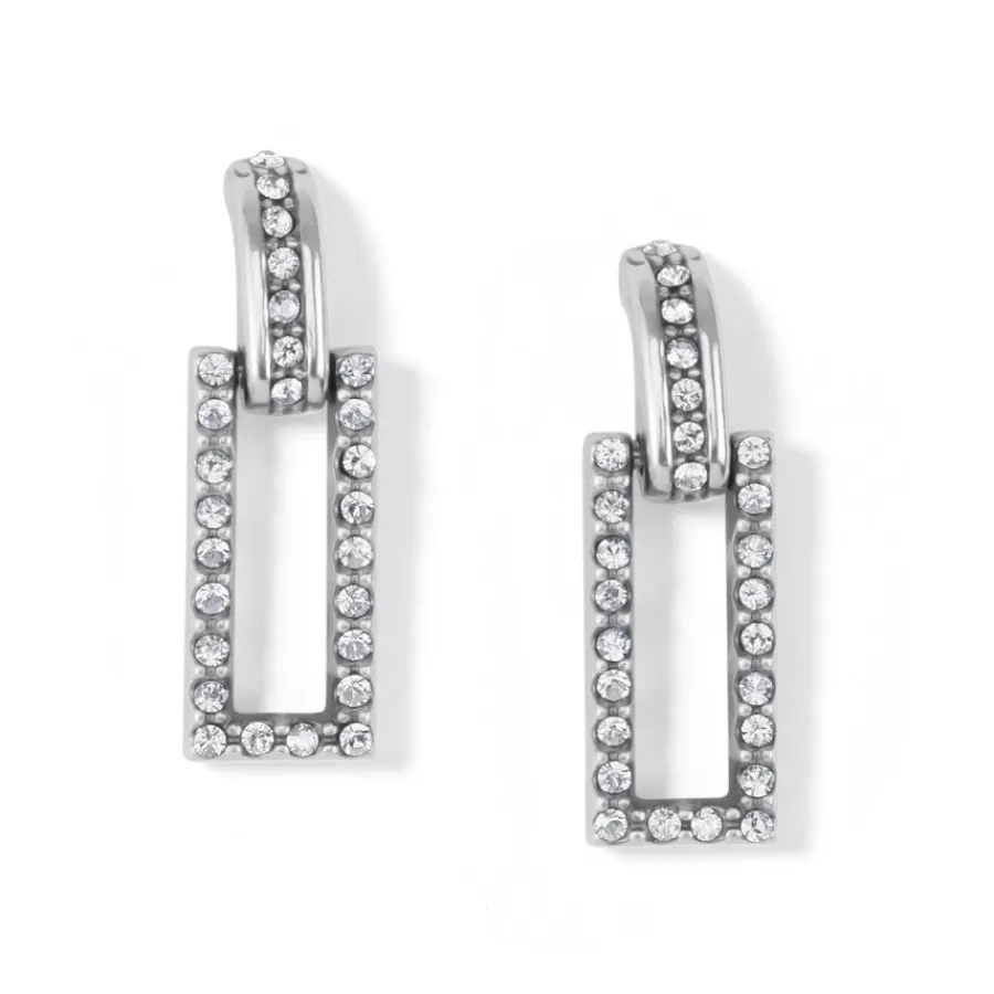 Earrings>Brighton Illumina Light Linx Post Drop Earrings Silver