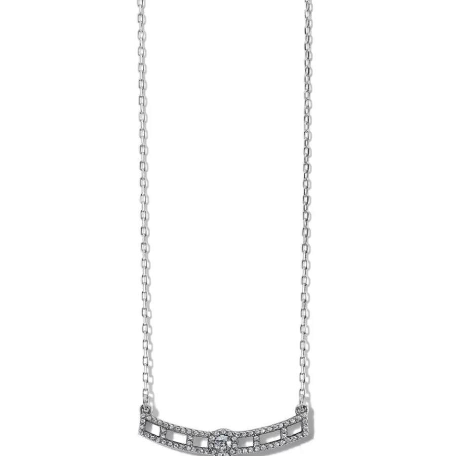 Necklaces>Brighton Illumina Lights Allure Bar Necklace Silver