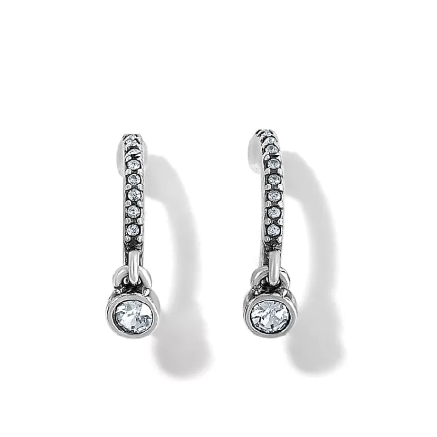 Earrings>Brighton Illumina Lights Allure Hoop Earrings Silver