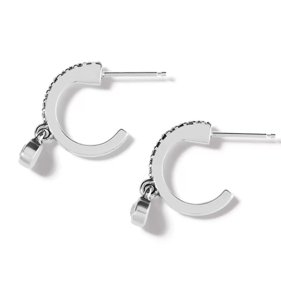 Earrings>Brighton Illumina Lights Allure Hoop Earrings Silver