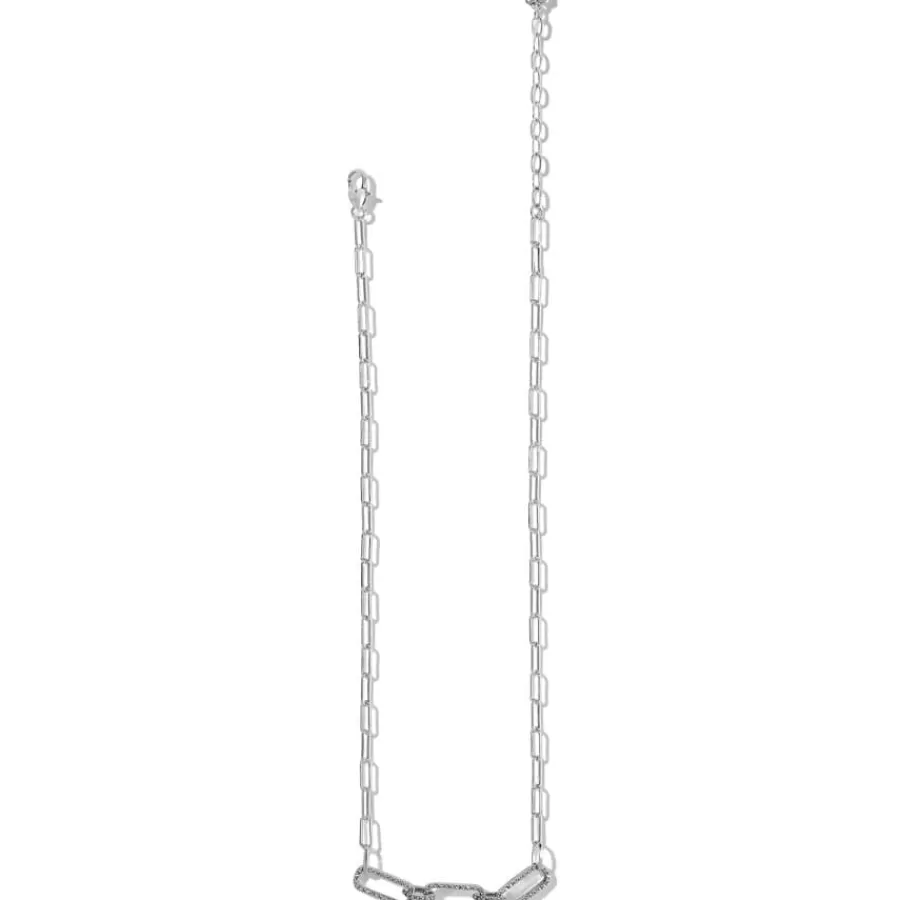 Necklaces>Brighton Illumina Lights Chain Linx Necklace Silver