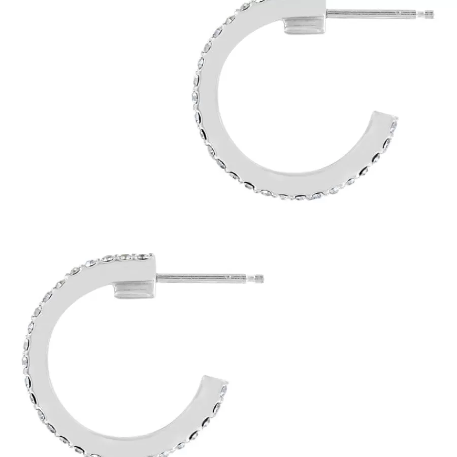 Earrings>Brighton Illumina Lights Hoop Earrings Silver