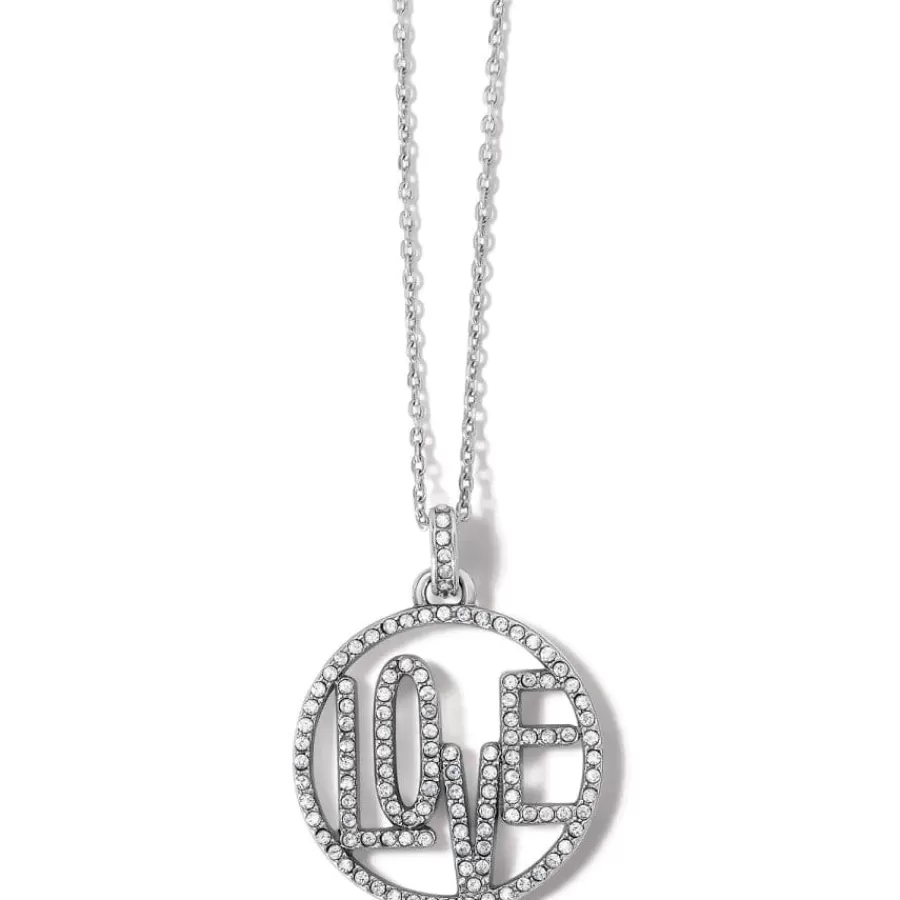 Necklaces>Brighton Illumina Love Necklace Silver