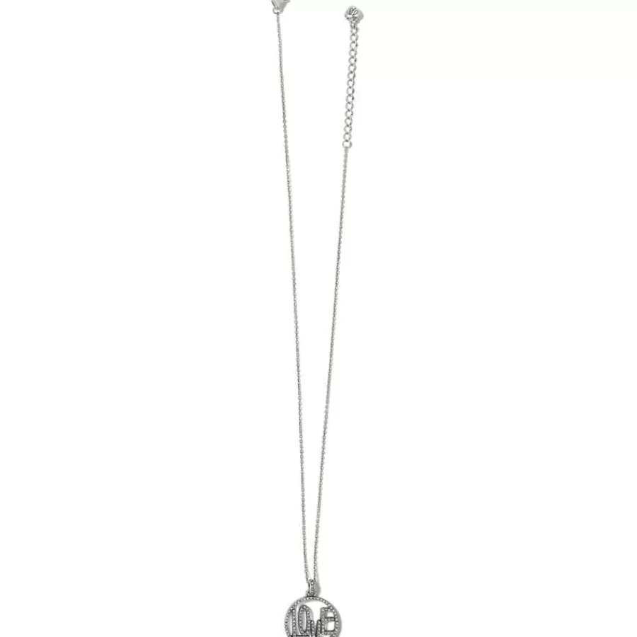 Necklaces>Brighton Illumina Love Necklace Silver