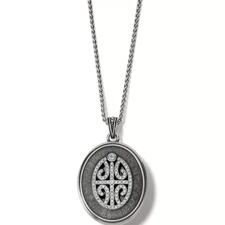 Necklaces | Photo Lockets>Brighton Illumina Majestic Locket Necklace Silver