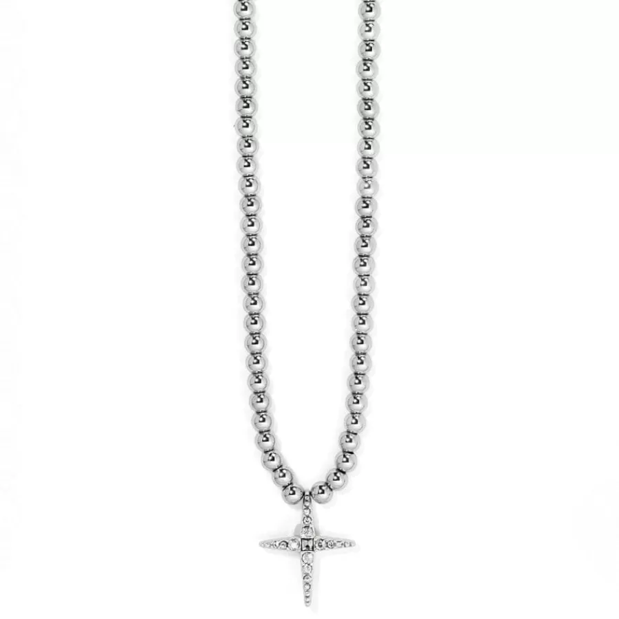 Necklaces>Brighton Illumina Radiance Beaded Necklace Silver