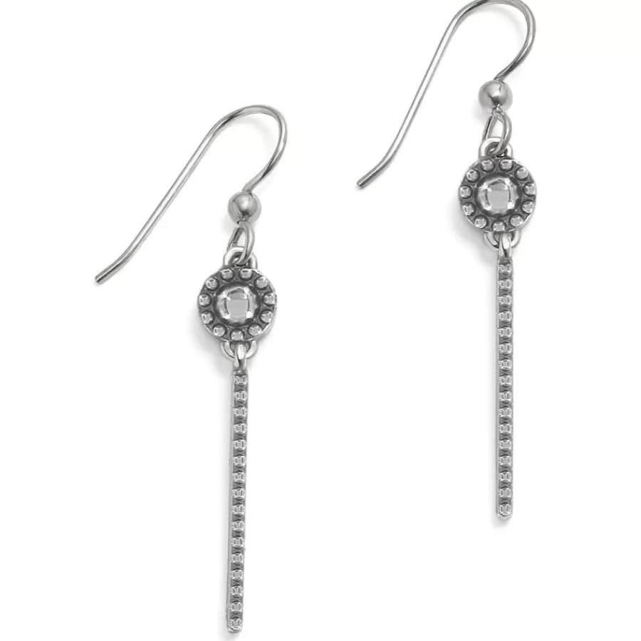 Earrings>Brighton Illumina Slim French Wire Earrings Silver