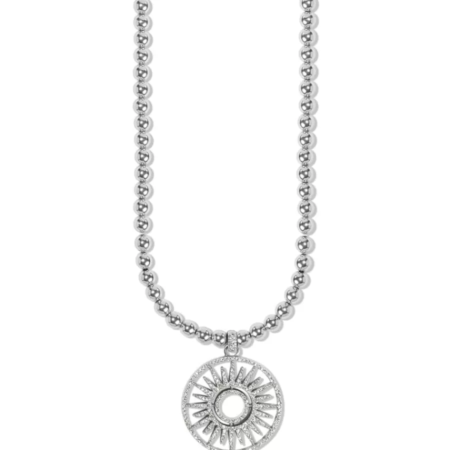 Necklaces>Brighton Illumina Sun Beaded Necklace Silver