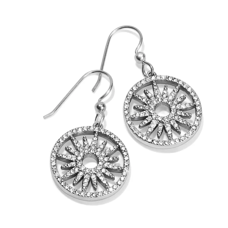 Earrings>Brighton Illumina Sun French Wire Earrings Silver