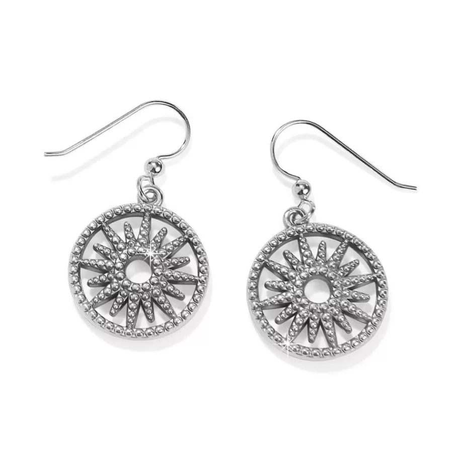 Earrings>Brighton Illumina Sun French Wire Earrings Silver