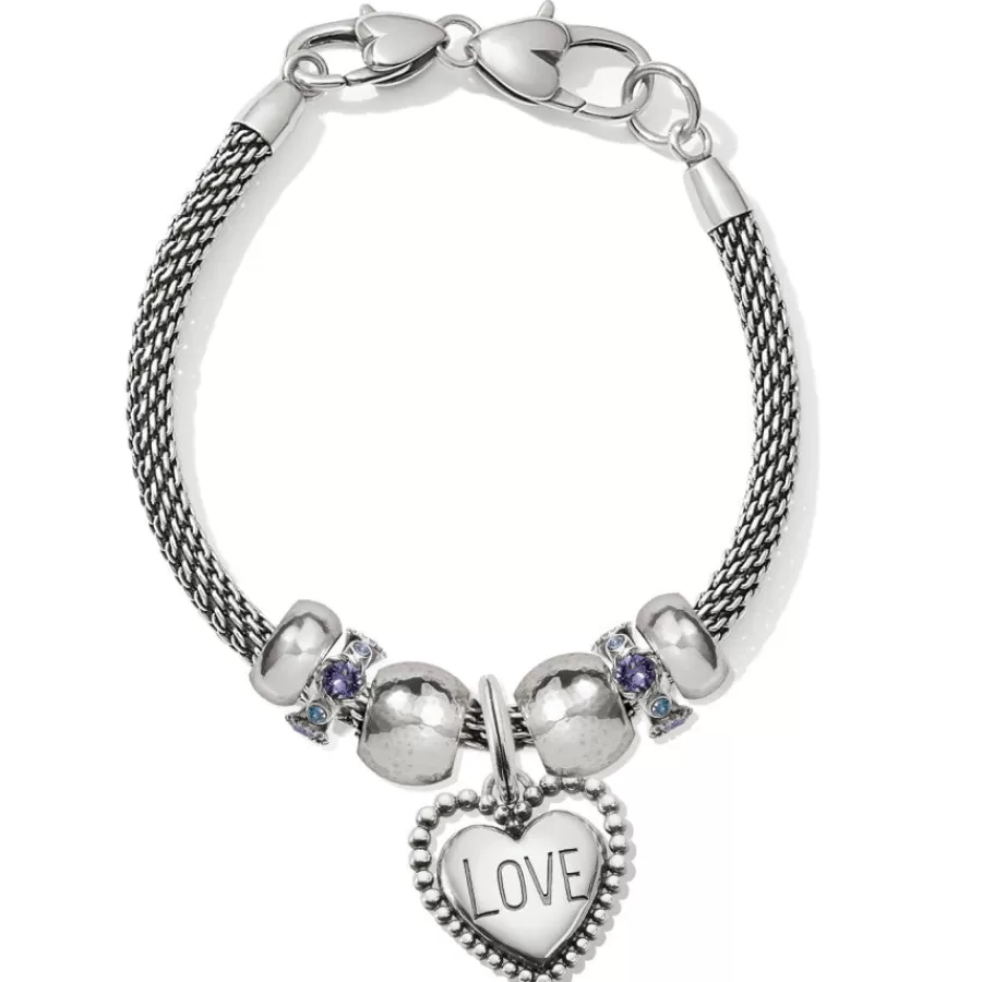 Ready-To-Wear Charm Sets>Brighton In Love Bracelet Silver