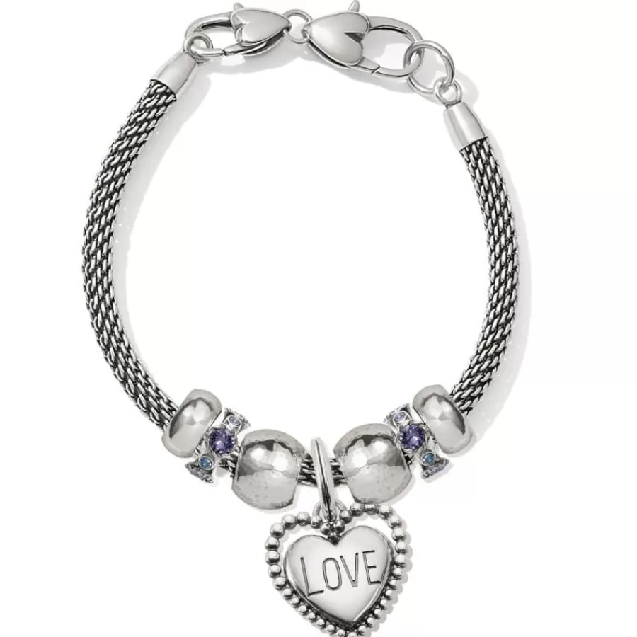 Ready-To-Wear Charm Sets>Brighton In Love Bracelet Silver