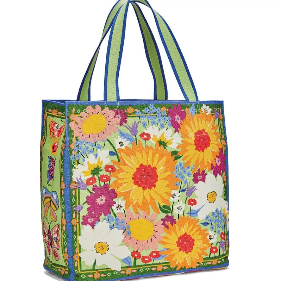 Totes>Brighton In The Garden Tote Multi