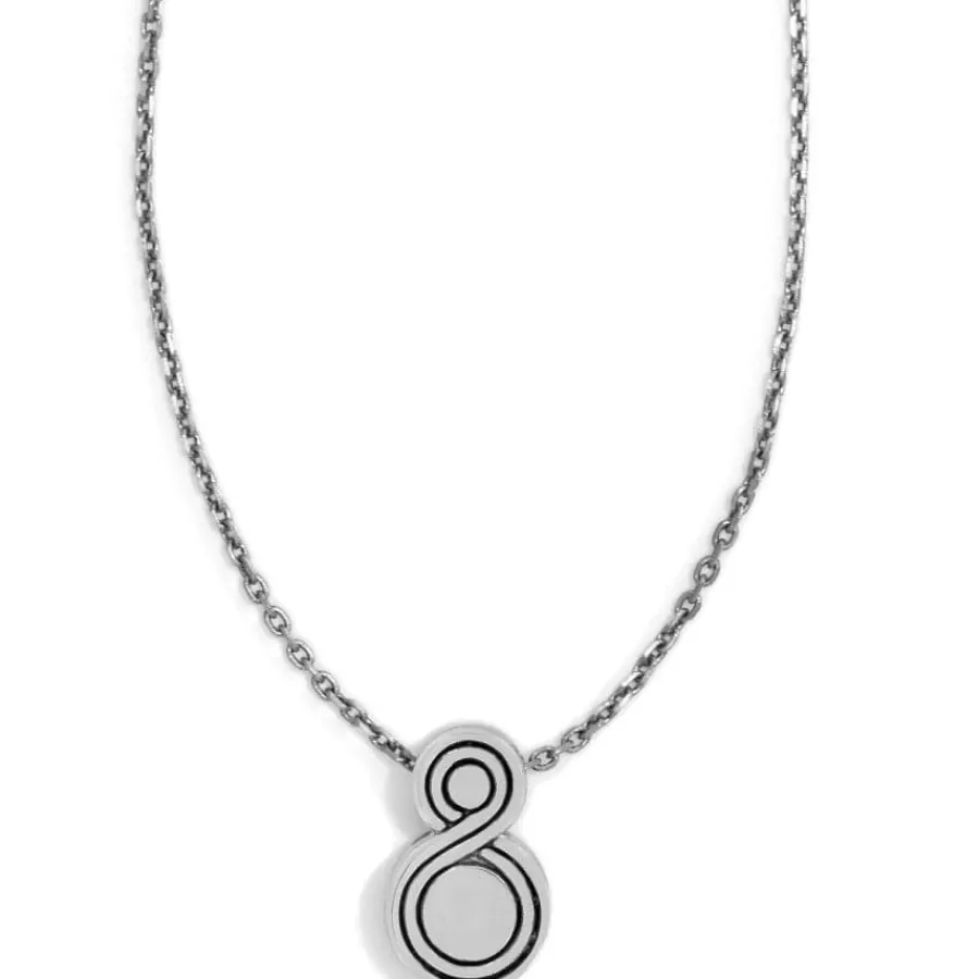 Necklaces>Brighton Infinity Sparkle Petite Necklace Silver