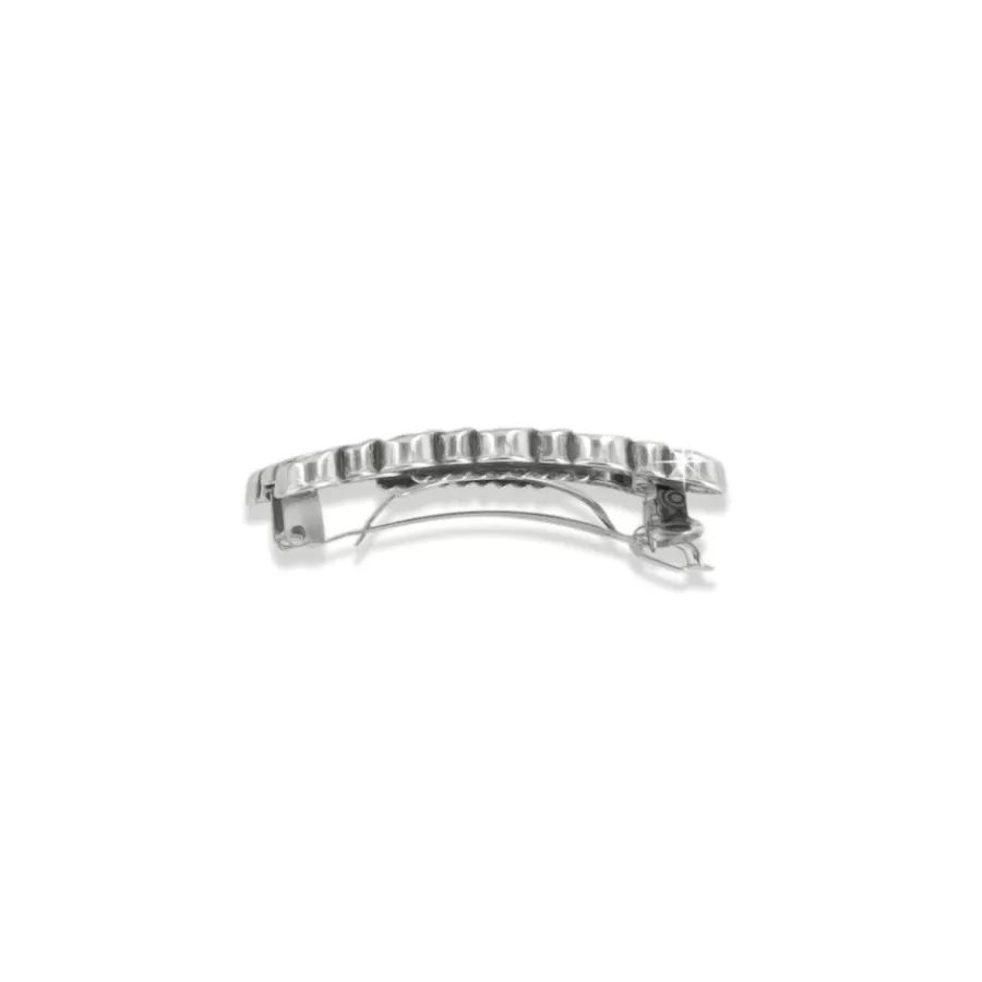 Hair Accessories>Brighton Infinity Sparkle Small Barrette Silver