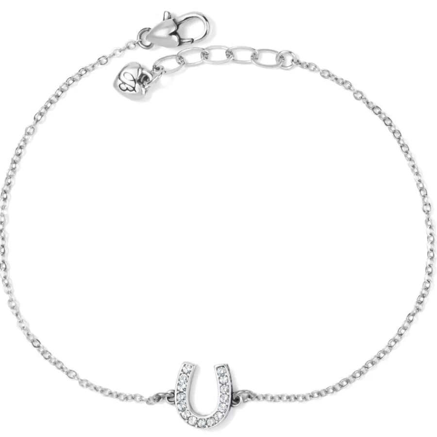 Anklets>Brighton Inner Shine Luck Anklet Silver