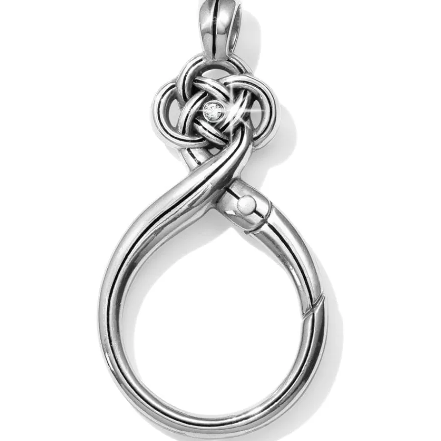 Charm Necklaces & Holders>Brighton Interlok Charm Connector Silver