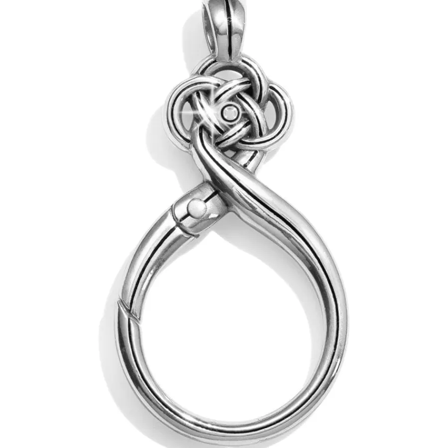 Charm Necklaces & Holders>Brighton Interlok Charm Connector Silver