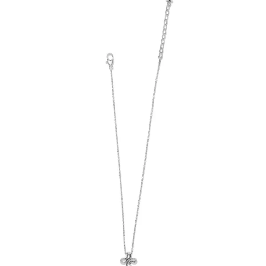 Necklaces>Brighton Interlok Curve Necklace Silver