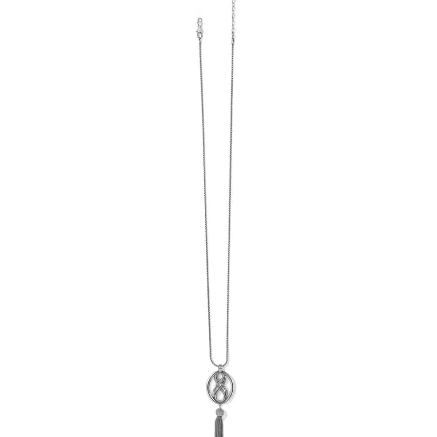 Necklaces>Brighton Interlok Embrace Convertible Necklace Silver